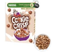 Nestle Cookie Crisp Cereali Integrali a Forma di Biscotto con Gocce di Cioccolato 260g
