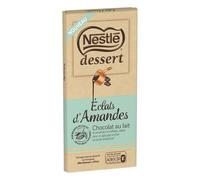 Nestlé Dessert - Cioccolato Latte Eclats di mandorle, tavoletta da 170 g