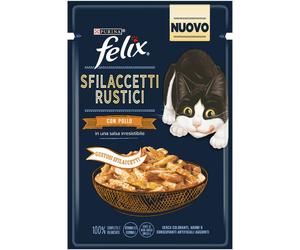 nestle' Felix sfilaccetti rustici pollo 80 g