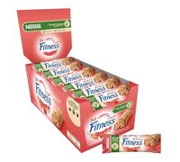 NESTLÉ | Fitness Fragola Cereali | Barretta Cereali Colazione con Frumento Integrale e Fragole - 24 Pezzo (564 Gr)