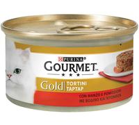 Gourmet Gold Tortini 85 gr: Manzo e Pomodoro