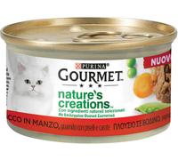 Gourmet Nature's Creations 85 gr: Manzo, piselli e carote
