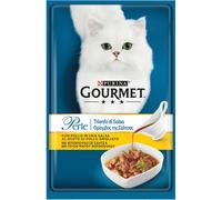 GOURMET PERLE TRIONFO DI SALSA CON POLLO 85 GR.