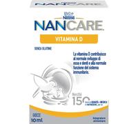 Nestle' Italiana Nancare Vitamina D 10 Ml Gocce - Integratore per l'infanzia