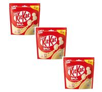 Nestlé Kit Kat Ball, Cioccolato Bianco, Confezione da 3, 140g Ciascuno