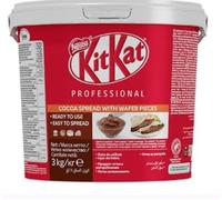 Nestlé KitKat Professional Crema Spalmabile con Pezzi di Wafer, Formato Cubo da 3 kg per Bar e Pasticcerie