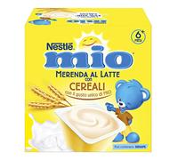 NESTLÉ MIO Merenda al Latte Cereali, 4 Vasetti da 100g (400g)