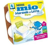nestle mio merenda pera 4x100g