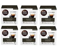 Nestlé Nescafé Dolce Gusto Capsule Espresso Intenso Extra Crema Caffè Tostato e Macinato 16 Capsule Intensità 7