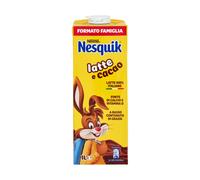 Nestle Nesquik Latte e Cacao Formato Famiglia Offerta 4 Confezioni da 1 Litro