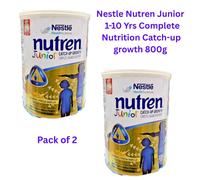 Nestlé Nutren Junior 1-10 Anni Completa Nutrizione Crescita 800G - 2 Pacchi