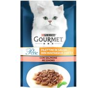 Gourmet le Perle Filettini in Salsa 85 gr: con Salmone