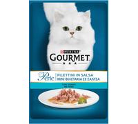 Gourmet Perle Filettini in Salsa 85 gr: con Tonno
