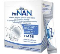 Nestlé Fortificante del latte materno in polvere PreNAN FM85 72 bustine