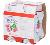 Nestlé RESOURCE JUNIOR FIBRE FRAGOLA 200 ML 4 PEZZI