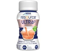 Nestlé Resource Ultr gusto Nocciola, alimento ipercalorico 4 bottiglie