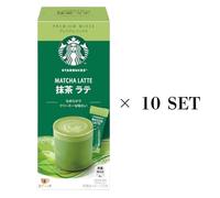 Nestlé Starbucks Premium Mix MATCHA - tè verde - latte (4 bastoncini × 10...