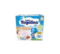 Nestlé Yogolino Fragola e Banana 6m 4x100 g - Merenda Bimbi