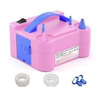 Nestling Pompa Elettrica per Palloncini-Gonfiatore Palloncini Elettrico(600W)-Due modalità di Funzionamento Pompa Palloncino-1 Punto di Colla, 1 Nastro, 2 Annodatori-Adatto per Feste, Matrimoni, Rosa