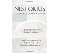 Nestorius The Bazaar of Heracleides (Tascabile)