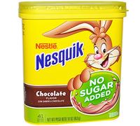 Nesquik Chocolate Powder No Sugar Added, 16 oz