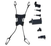 Net Chain Link Phone Fence Mount per supporto del telefono Supporto per Action Camera Albero Rod Mount Regolabile Sport Camera Holder