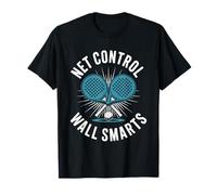 Net Control Wall Smarts Padel Sport Atleta Giocatori di gioco Maglietta