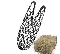 Net di fieno a cavallo | Borsa da alimentazione da fieno di capra | con cestino del porta -ad anello fisso per pasticcini di pasticcini cortili pascoli di calibri
