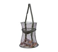 Net Fishing - Foldable Landing Net with Anti-Escape Design and Handle, Live Caught Fish, Shrimp, Freshwater or Saltwater Use, Adatto per uomini, donne, principianti, all'aperto