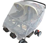 Net Insect-Shield Mesh Cover Double Joggers Carrozzina Traspirante Mesh Passeggino Accessori Accessori Doppio