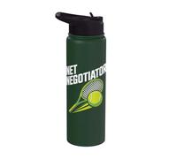 Net Negotiator - Palla per racchetta da tennis Stainless Steel Insulated Water Bottle