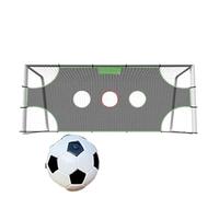 Net pour Football - de Football Target Net 12x6 | Net de Pratica de Football Rimovible, Rete con Zone di Fori 1/3/5, Attrezzature per l'allenamento