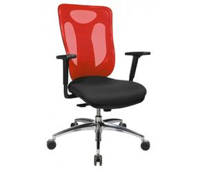 NET PRO 100 AL.TW1 - Sedia da ufficio professionale Rosso