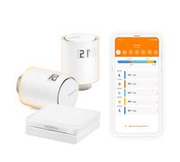 Netatmo Kit di Base Valvole Intelligenti per Termosifoni, Multicolore (Manuale d'Istruzioni solo in lingua Francese)