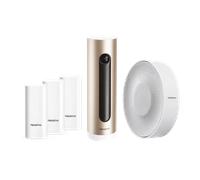 Netatmo Kit Smart Alarm System con Telecamera Wifi Interno + Sirena Interna Intelligente + Sensori Intelligenti per Porte e Finestre