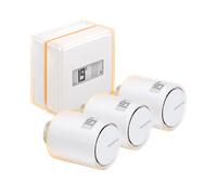 Netatmo Pacchetto Termostato Intelligente + Testa Termostatica Aggiuntiva x 3