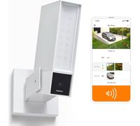 Videotelecamera esterna Netatmo Intelligente con sirena Bianca NA-NOC-S-W-PRO