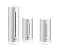 Netatmo Stazione meteorologica da interno ed esterno con sensore esterno wireless + modulo aggiuntivo, compatibile con Amazon Alexa, Google Home e Apple HomeKit, NBU-NWS-NIM-EU