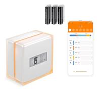 Netatmo Termostato Wifi Intelligente - Controlla il Riscaldamento da Remoto tramite App - Per caldaia individuale, NTH01-AMZ