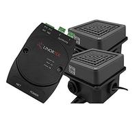 Netbell -2-2Buz IP Break Buzzer Kit w/Due 4 "Cicalini Extra Forte per Fabbrica Magazzino Break Time Allarmi, Software di Programmazione Libero