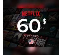 Netflix Gift Card 60 USD Key - UNITED STATES