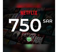 Netflix Gift Card 750 SAR Key - SAUDI ARABIA