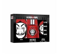Netflix La Casa De Papel Eau de Toilette Unisex 100ml Set 3 pezzi - Eau de Toilette