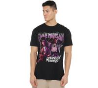 Netflix Stranger Things Eddie Munson Homage 86 T-Shirt Unisex, Nero, L