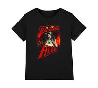 Netflix Stranger Things Eddie Munson Raising Hell Boys T Shirt, 12-13 A