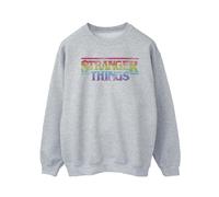 Netflix Stranger Things Felpa Arcobaleno Uomo (BI45004)