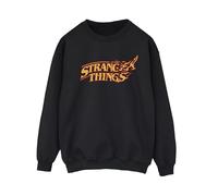 Netflix Stranger Things Felpa Logo Donna (BI36237)
