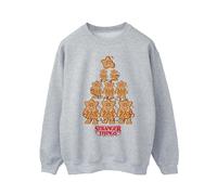 Netflix Stranger Things Felpa Pan di Zenzero Uomo (BI45131)