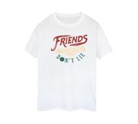 Netflix Stranger Things Friends Don't Lie Maglietta Ampia Mani Donna (BI44191)