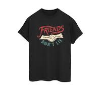Netflix Stranger Things Friends Don't Lie Maglietta Ampia Mani Donna (BI44191)